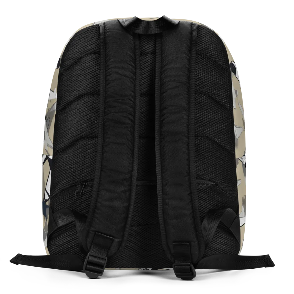 Afterburner Drift on Minimalist Backpack — Back