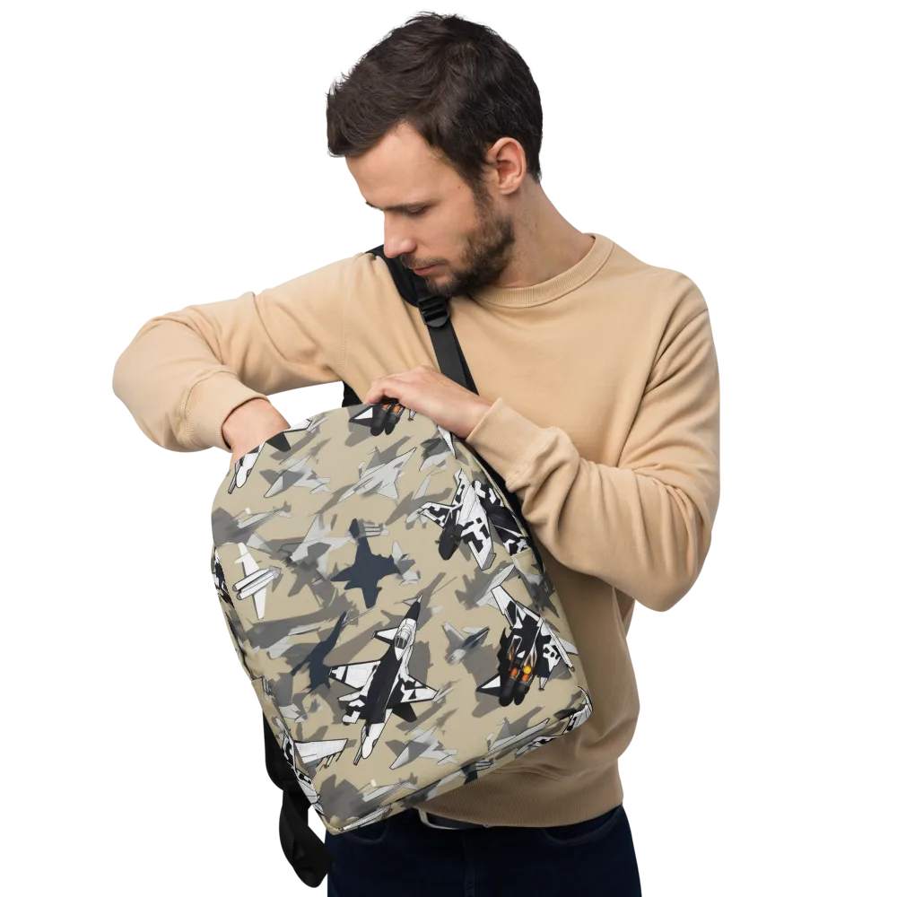Afterburner Drift on Minimalist Backpack — Front