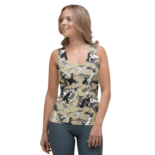Afterburner Drift on a Women's Tank Top