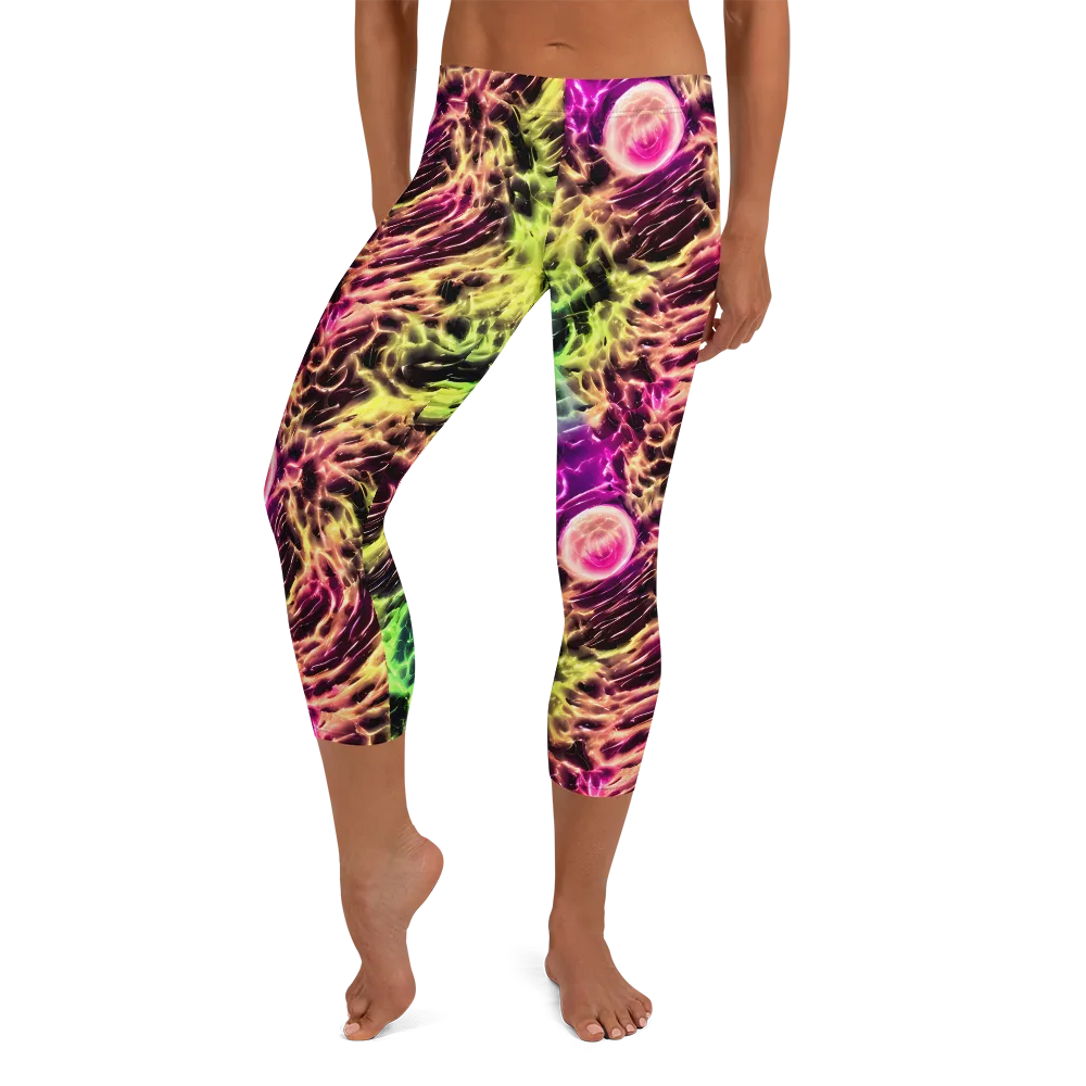 Brouwer's Blaze on Capri Leggings — Front