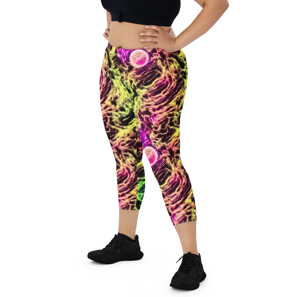 Brouwer's Blaze on Capri Leggings — Front