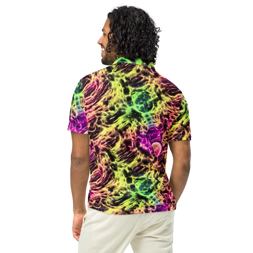 Brouwer's Blaze on Men's Slim Fit Polo Shirt — Back