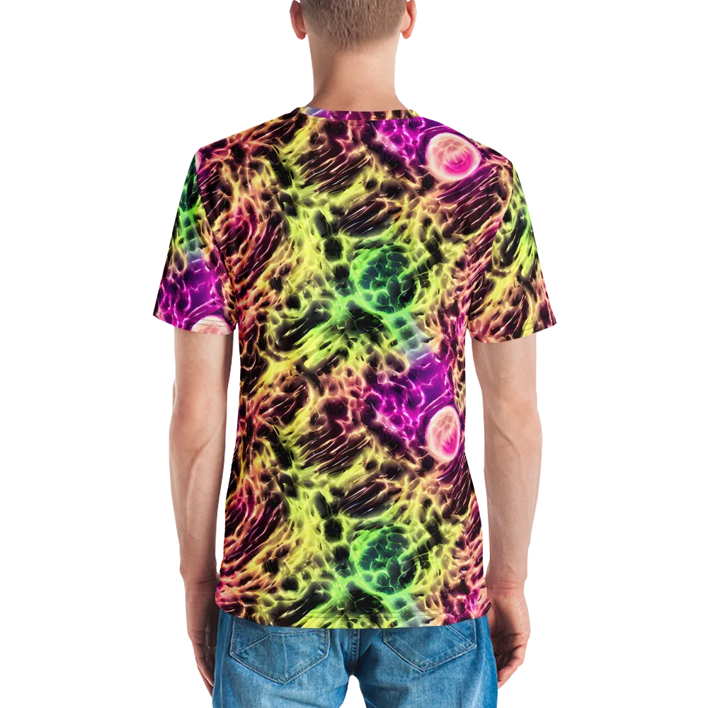 Brouwer's Blaze on Men's Crew Neck T-Shirt — Back