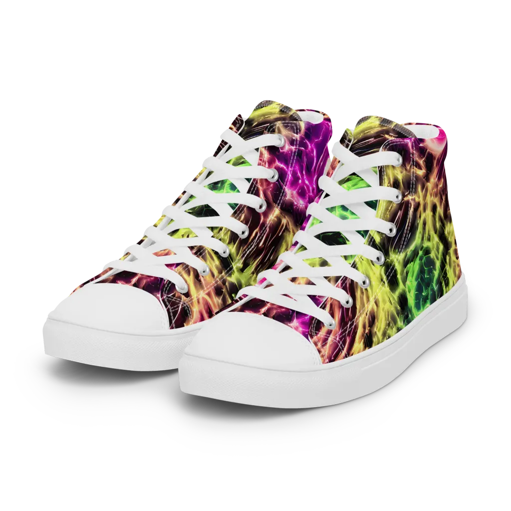 Brouwer's Blaze on Women's High Top Canvas Shoes — Left Front