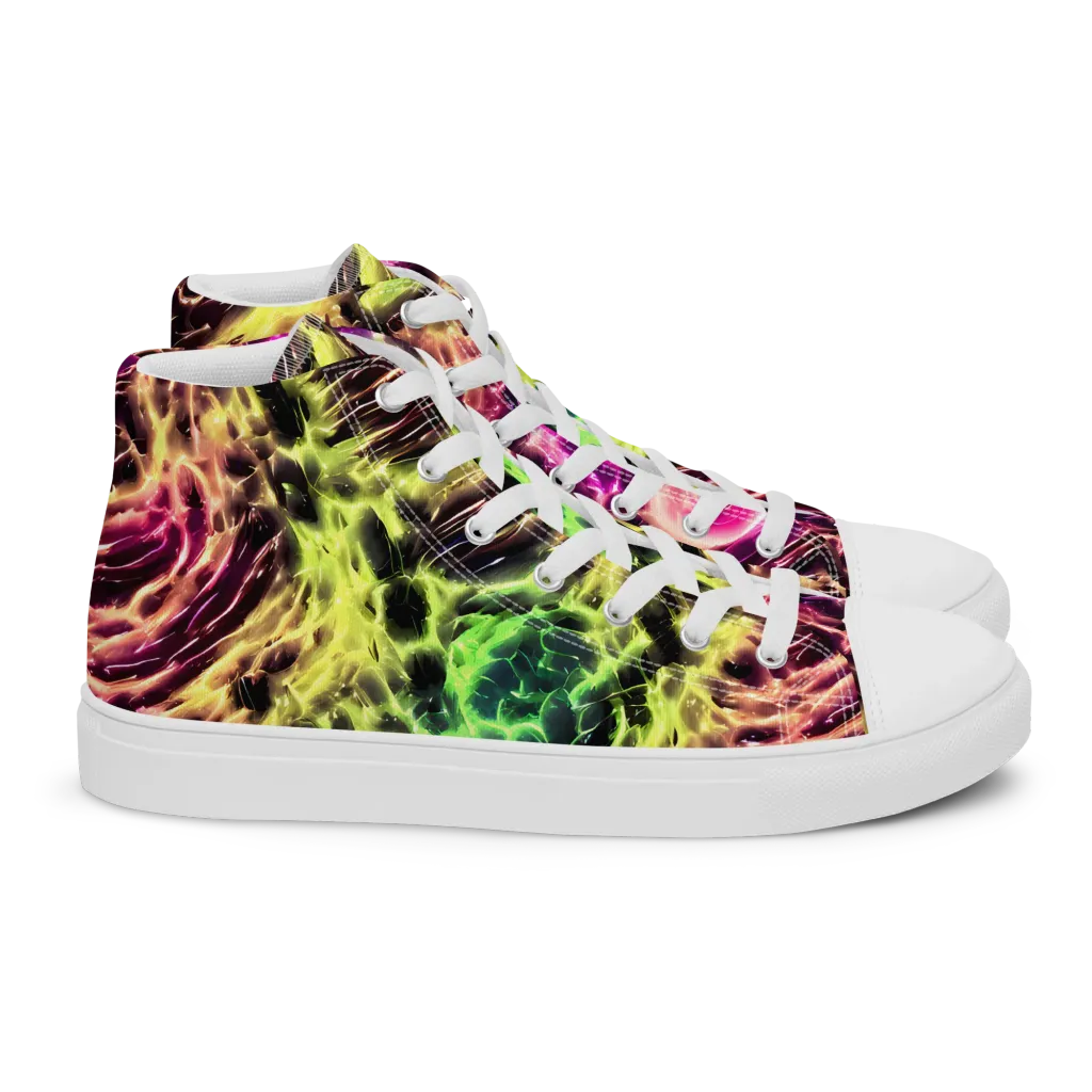 Brouwer's Blaze on Women's High Top Canvas Shoes — Right