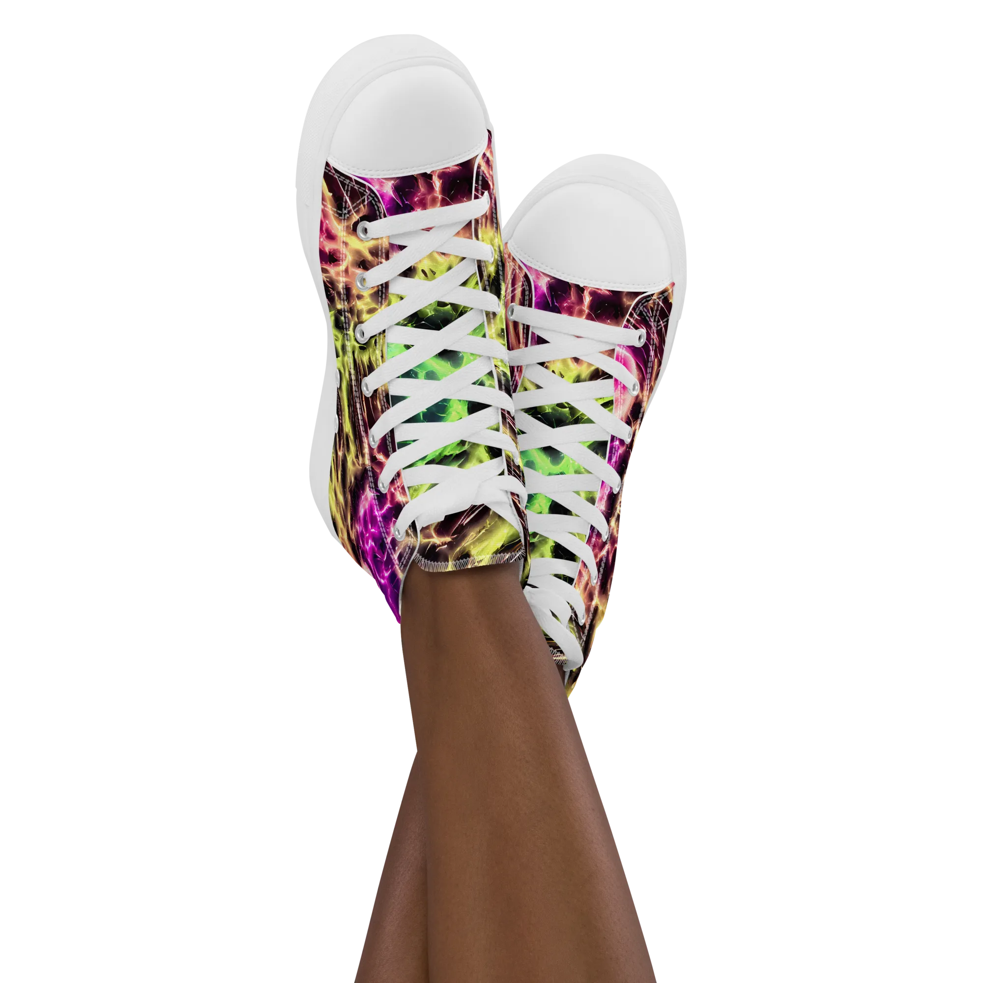 Brouwer's Blaze on Women's High Top Canvas Shoes — Front