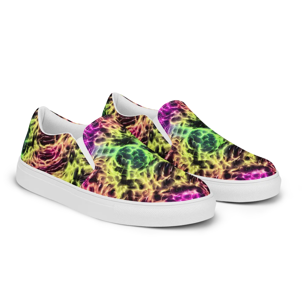 Brouwer's Blaze on Men's Slip-On Canvas Shoes — Right Front