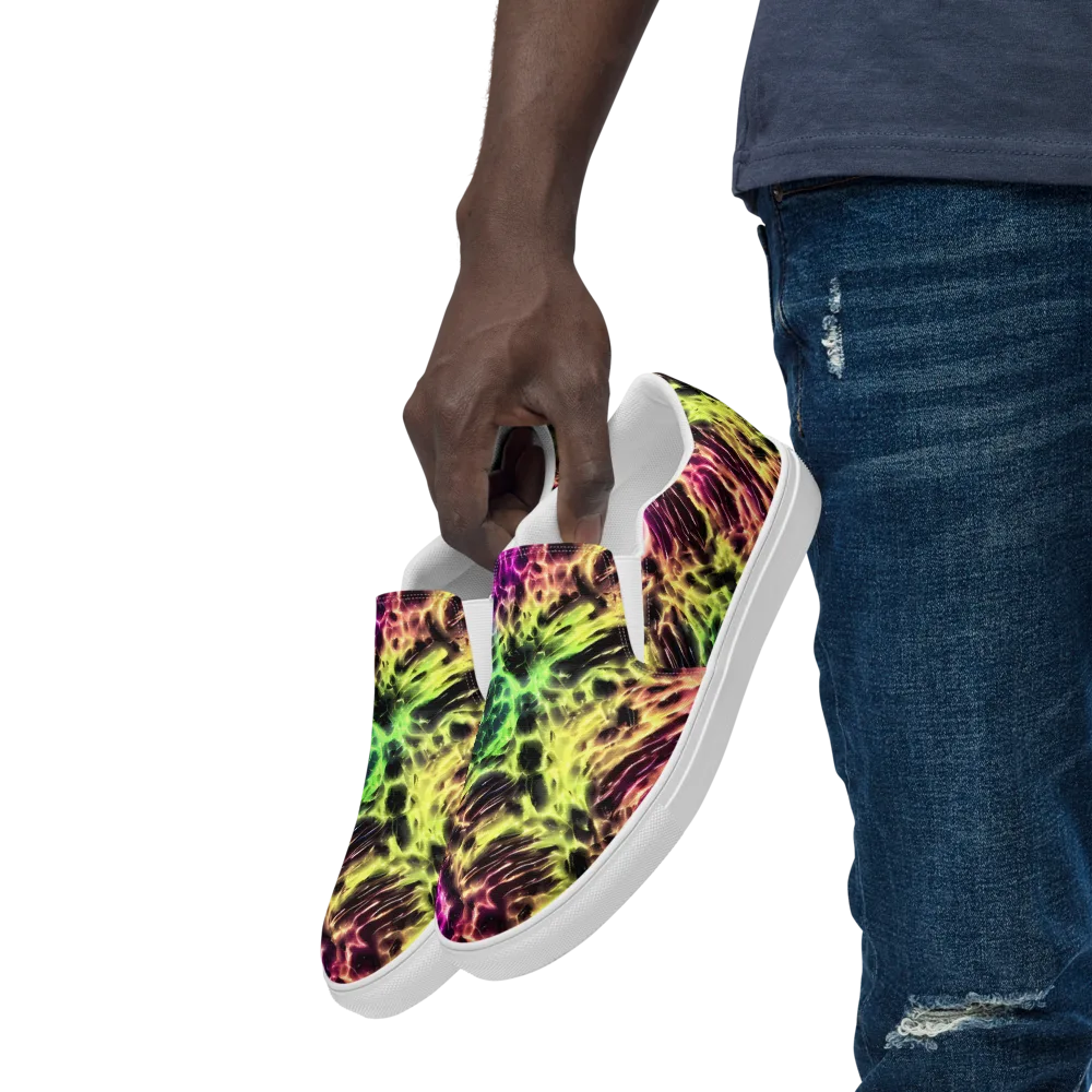 Brouwer's Blaze on Men's Slip-On Canvas Shoes — Left Front