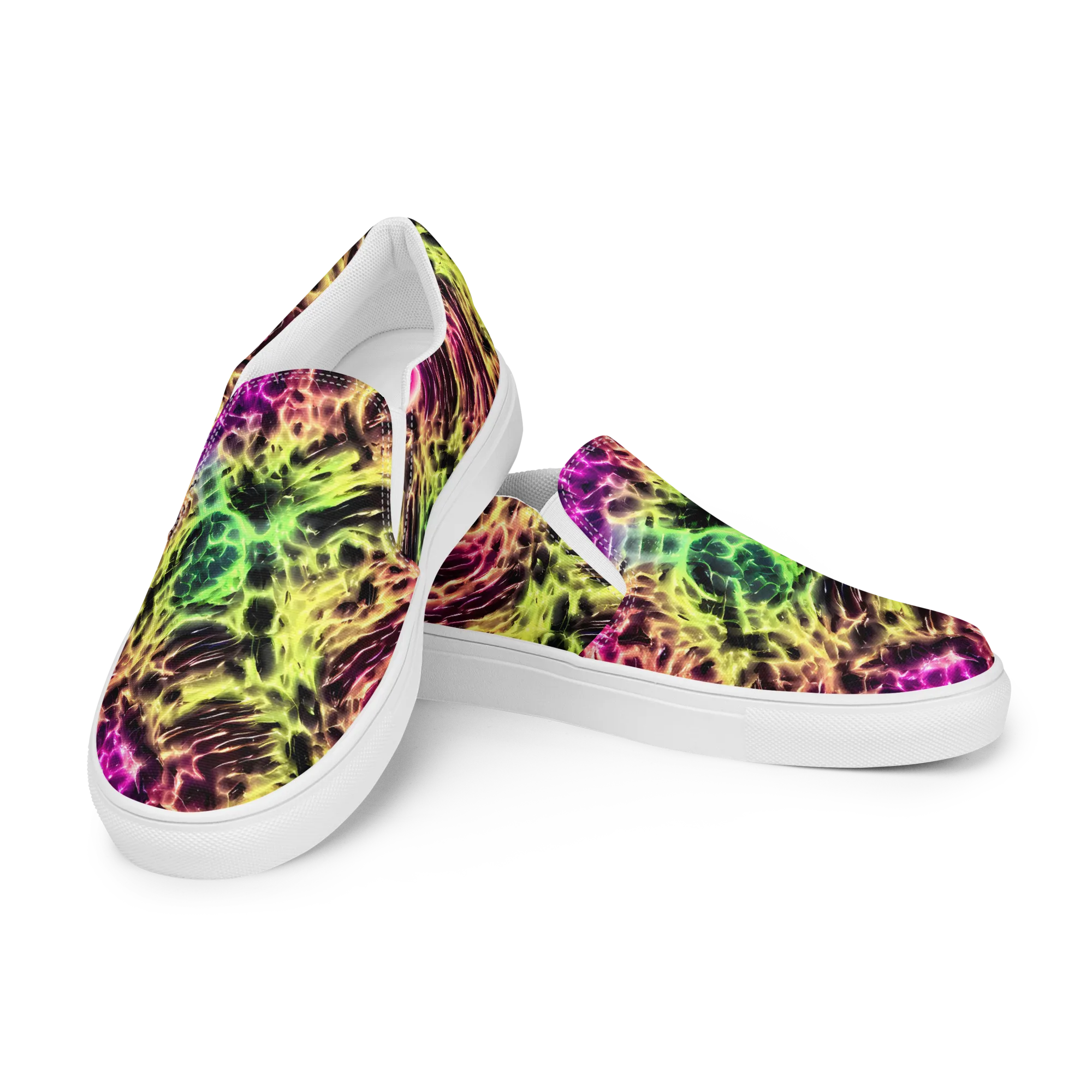 Brouwer's Blaze on Women's Slip-On Canvas Shoes — Left Front