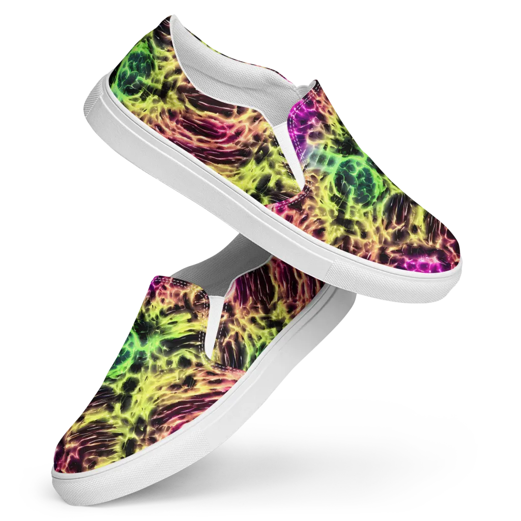 Brouwer's Blaze on Women's Slip-On Canvas Shoes — Front