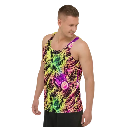 Brouwer's Blaze on a Men's Tank Top