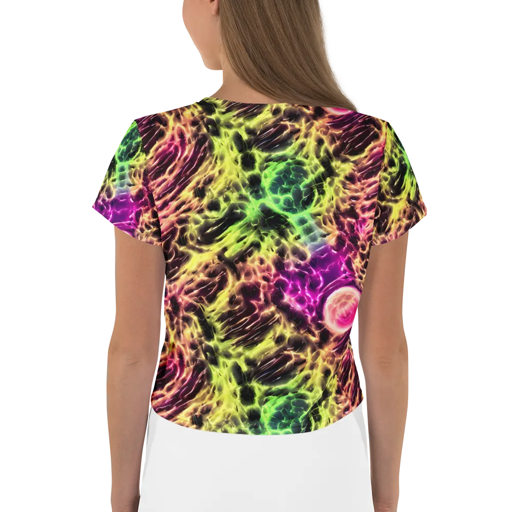 Brouwer's Blaze on Crop Tee — Back