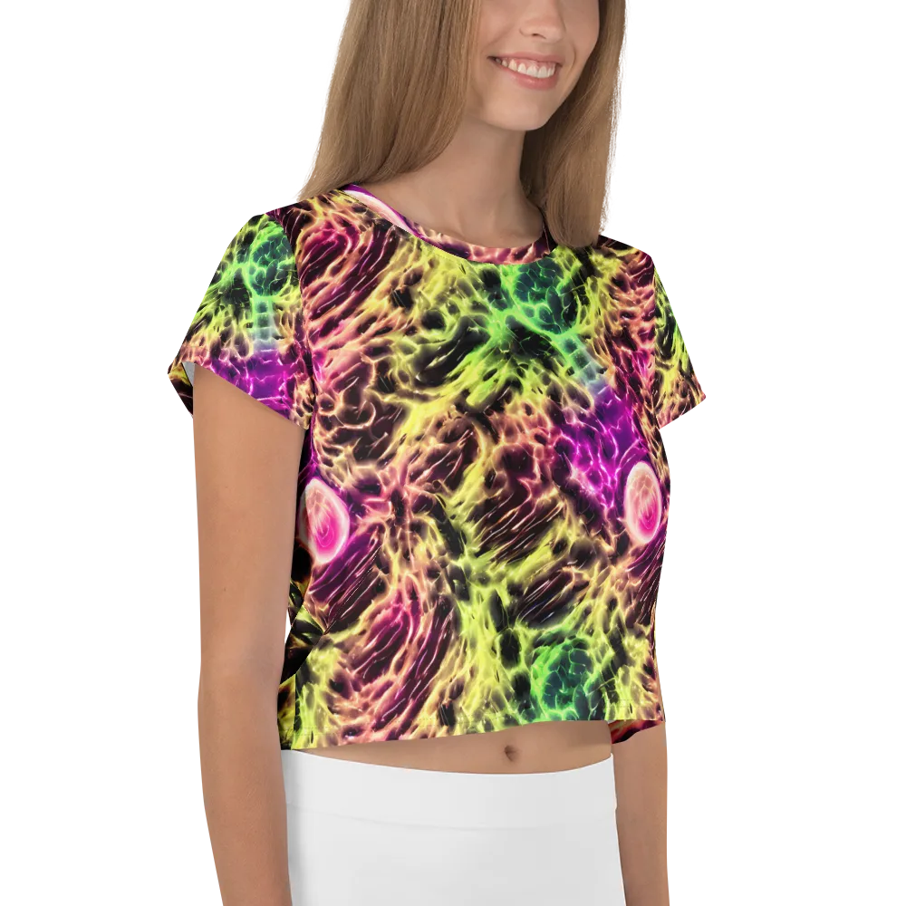 Brouwer's Blaze on Crop Tee — Right