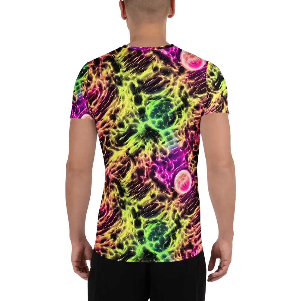 Brouwer's Blaze on Men's Athletic T-Shirt — Back