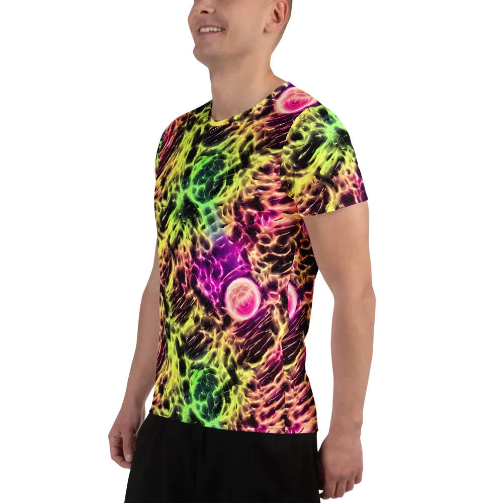Brouwer's Blaze on Men's Athletic T-Shirt — Left
