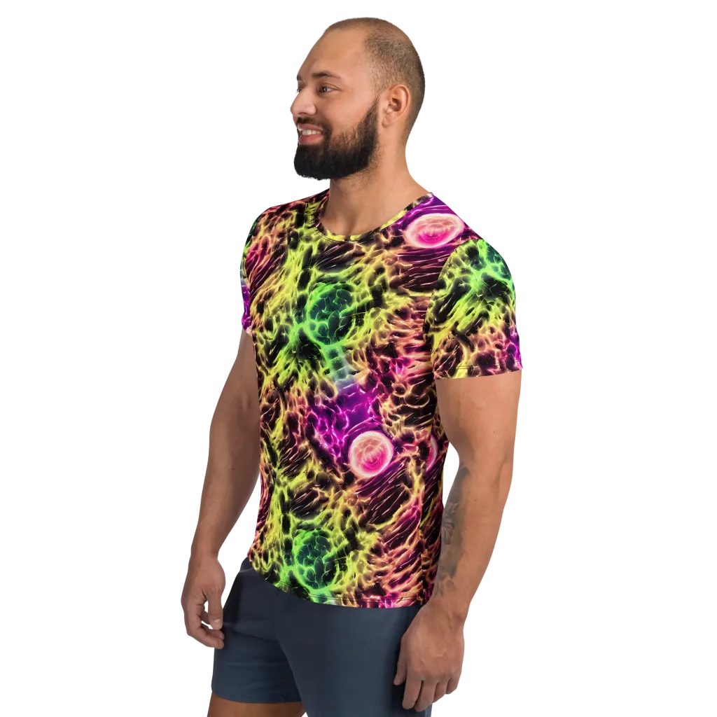 Brouwer's Blaze on Men's Athletic T-Shirt — Left
