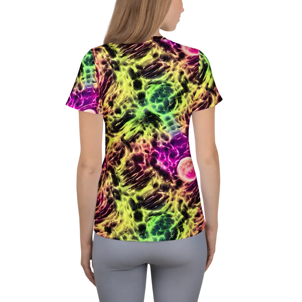 Brouwer's Blaze on Women's Athletic T-Shirt — Back