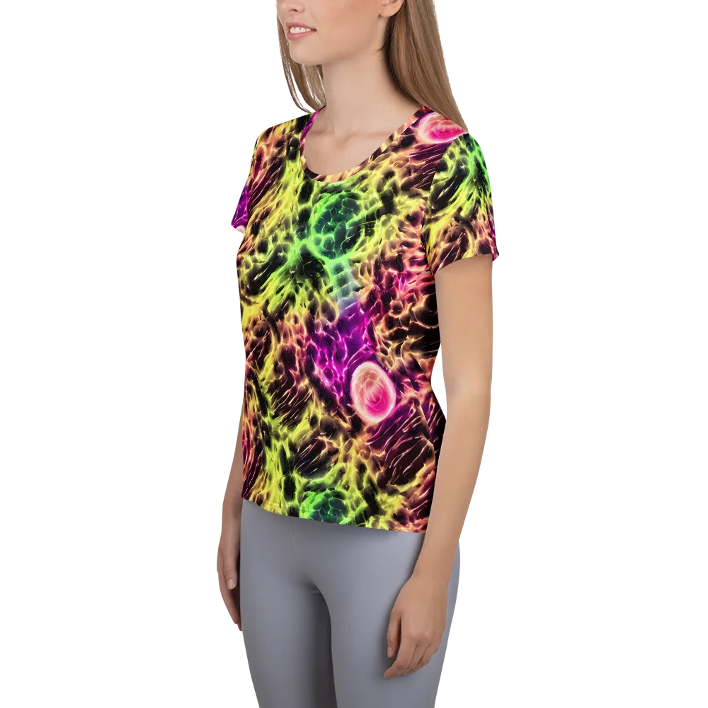Brouwer's Blaze on Women's Athletic T-Shirt — Left