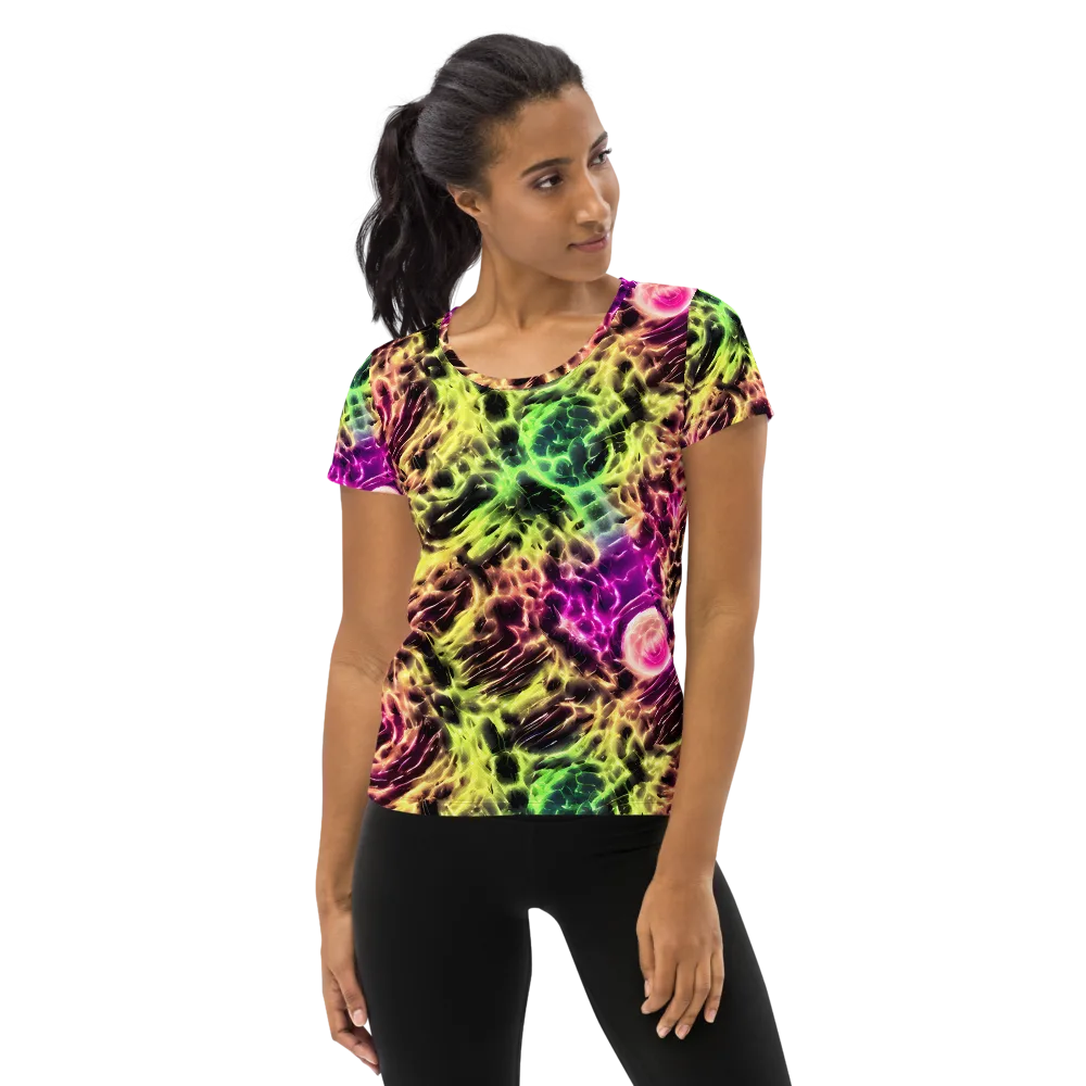 Brouwer's Blaze on Women's Athletic T-Shirt — Front