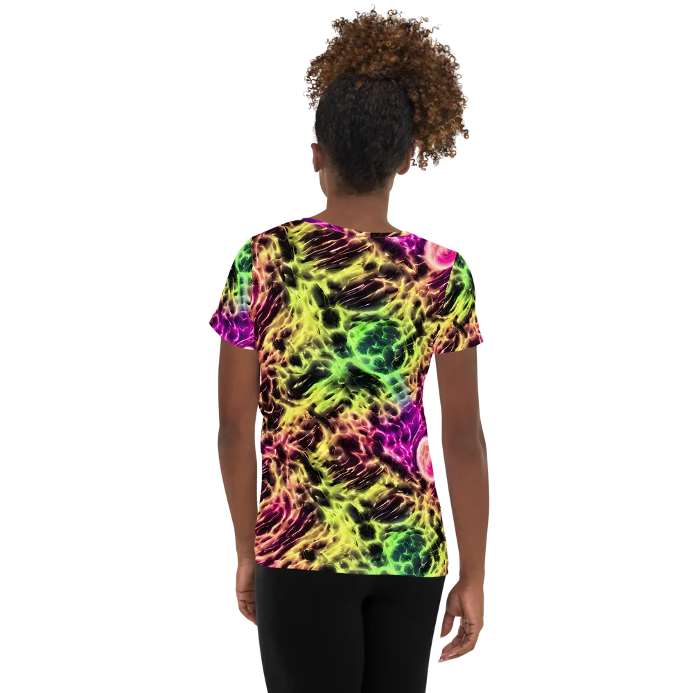Brouwer's Blaze on Women's Athletic T-Shirt — Back