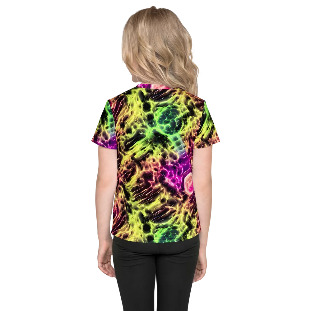 Brouwer's Blaze on Kids Crew Neck T-Shirt — Back