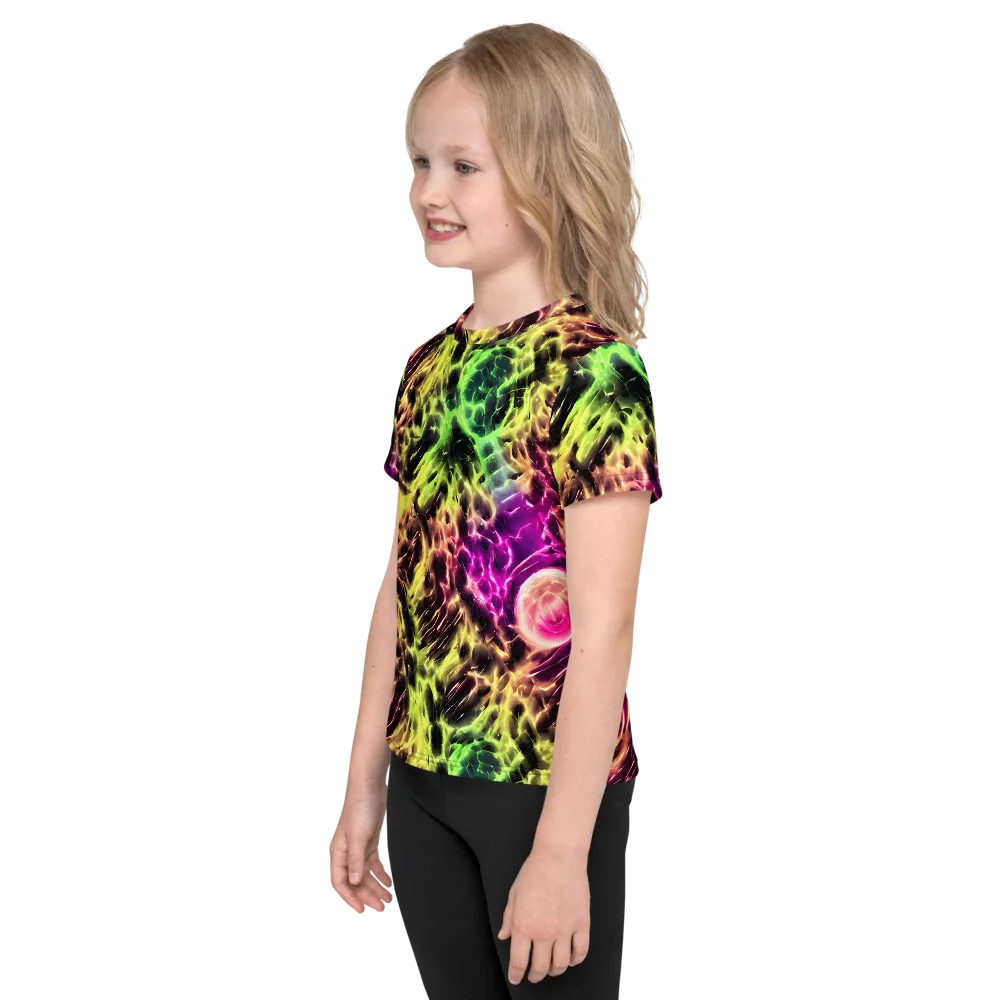 Brouwer's Blaze on Kids Crew Neck T-Shirt — Left