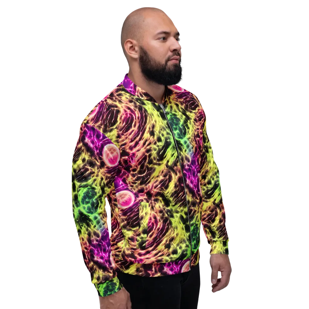 Brouwer's Blaze on Bomber Jacket — Right