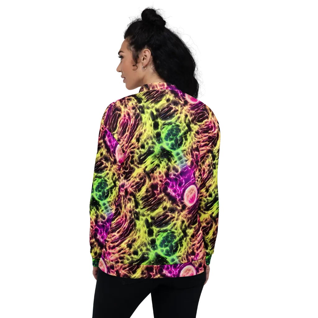 Brouwer's Blaze on Bomber Jacket — Back