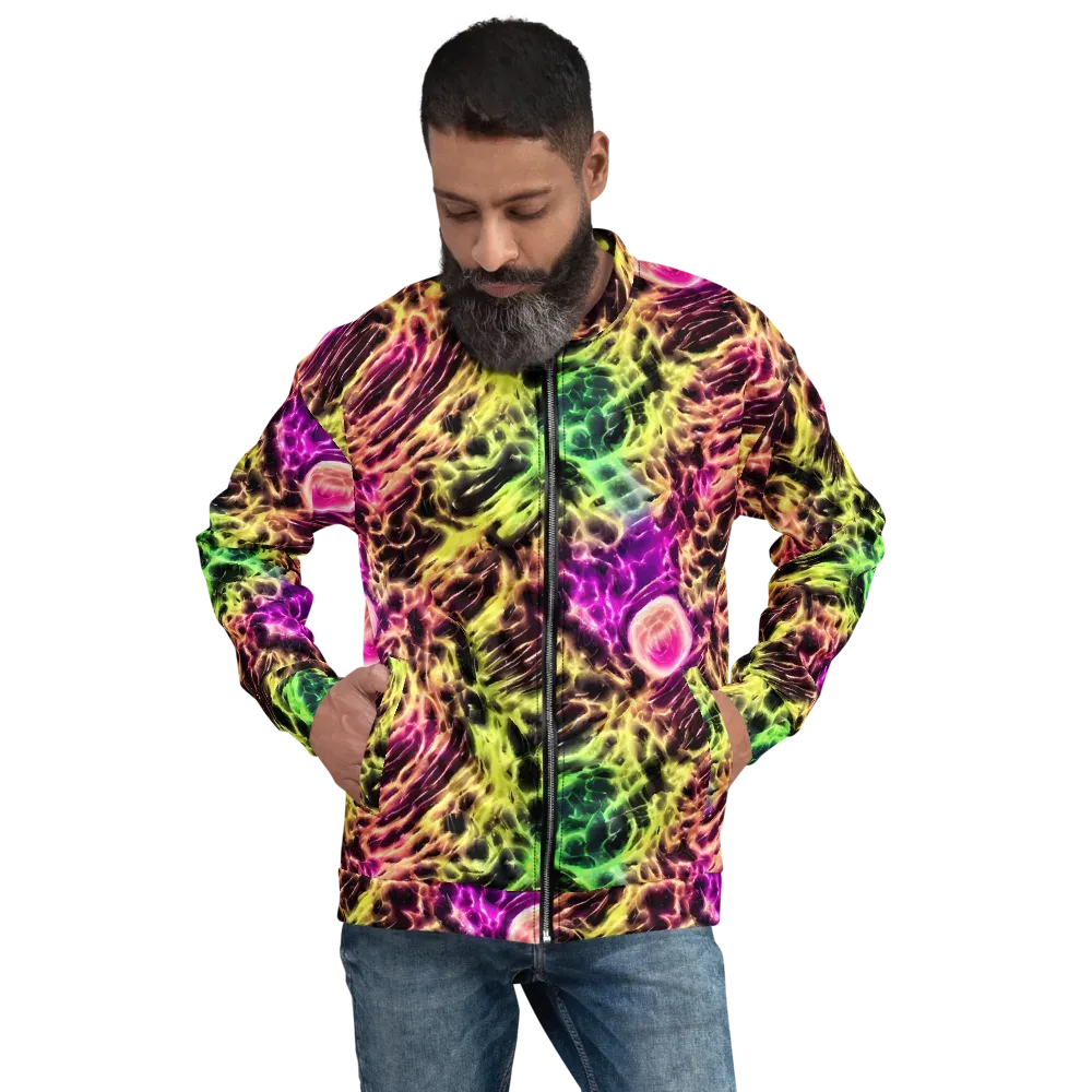Brouwer's Blaze on Bomber Jacket — Front