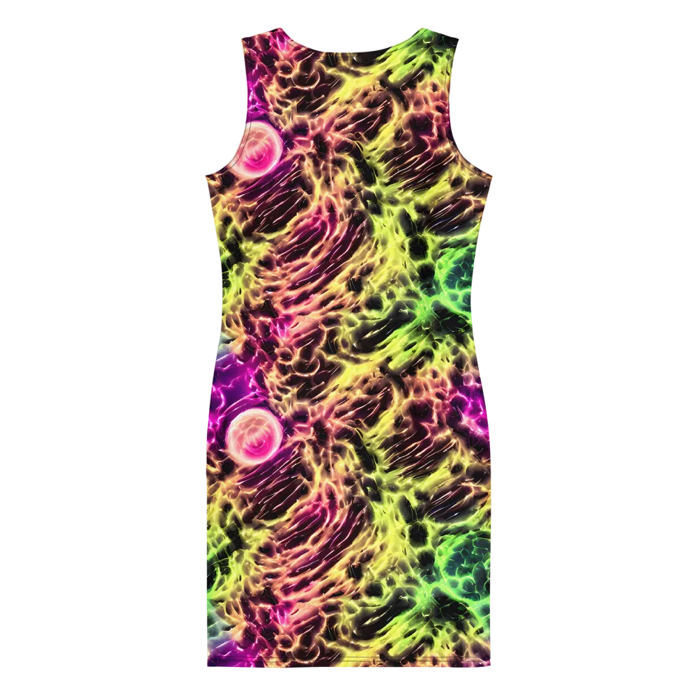 Brouwer's Blaze on Bodycon Dress — Back