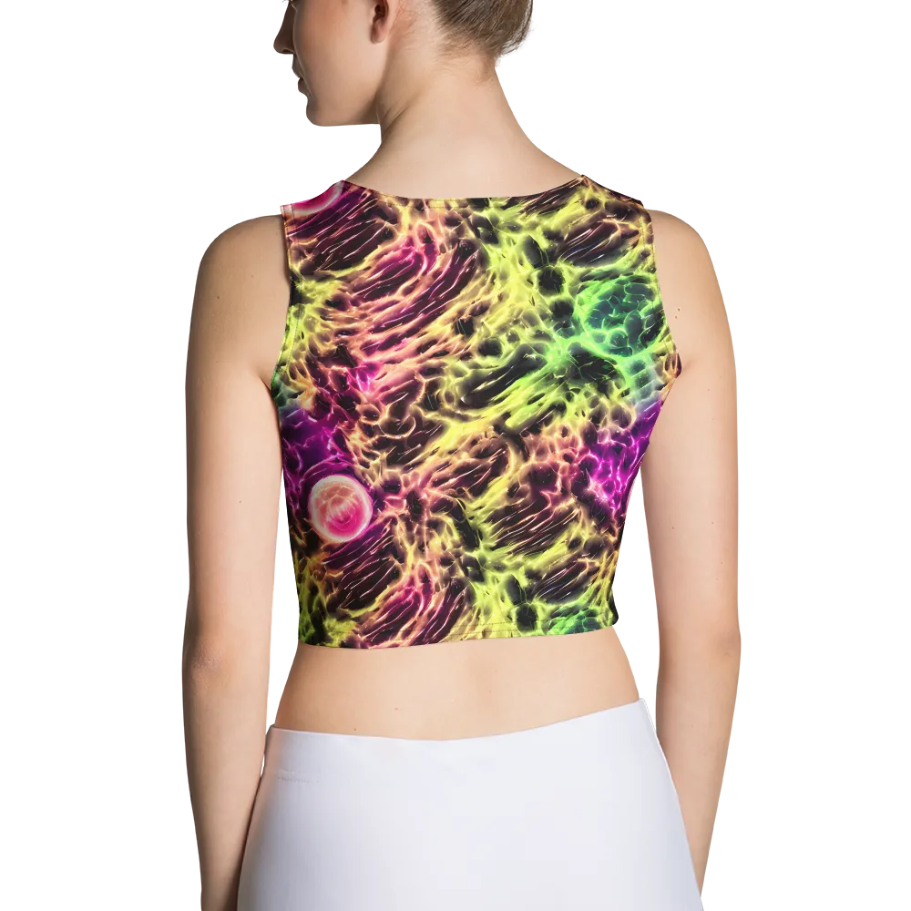 Brouwer's Blaze on Crop Top — Back