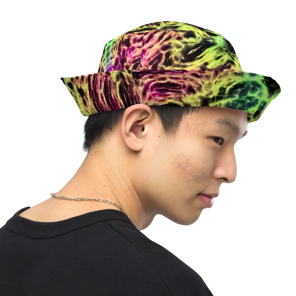 Brouwer's Blaze on Reversible Bucket Hat — Right Outside