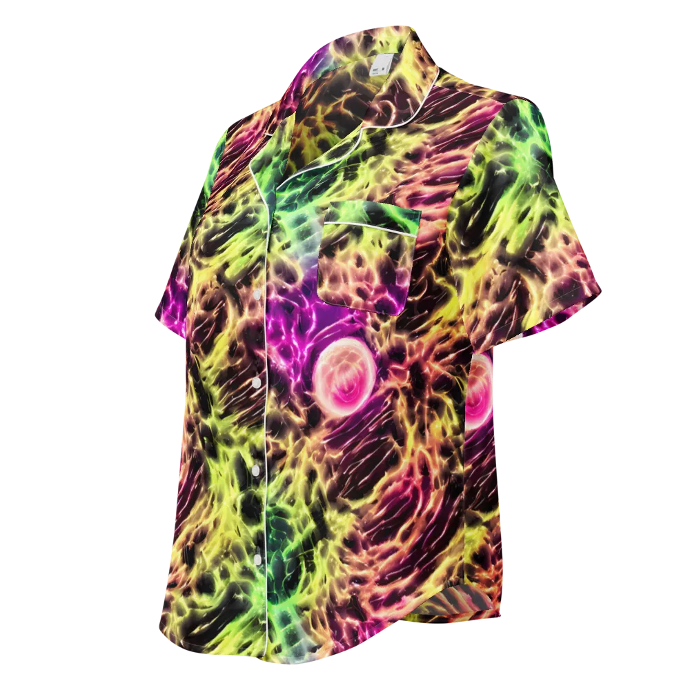 Brouwer's Blaze on Women's Short Sleeve Pajama Top — Left Front