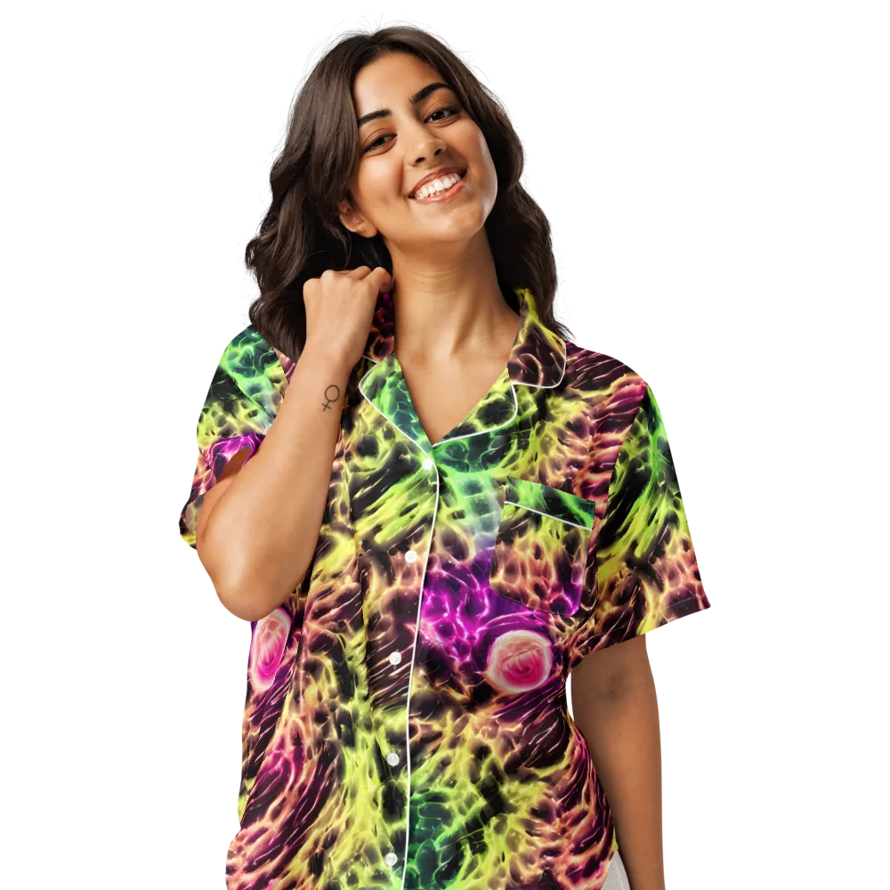 Brouwer's Blaze on Women's Short Sleeve Pajama Top — Front