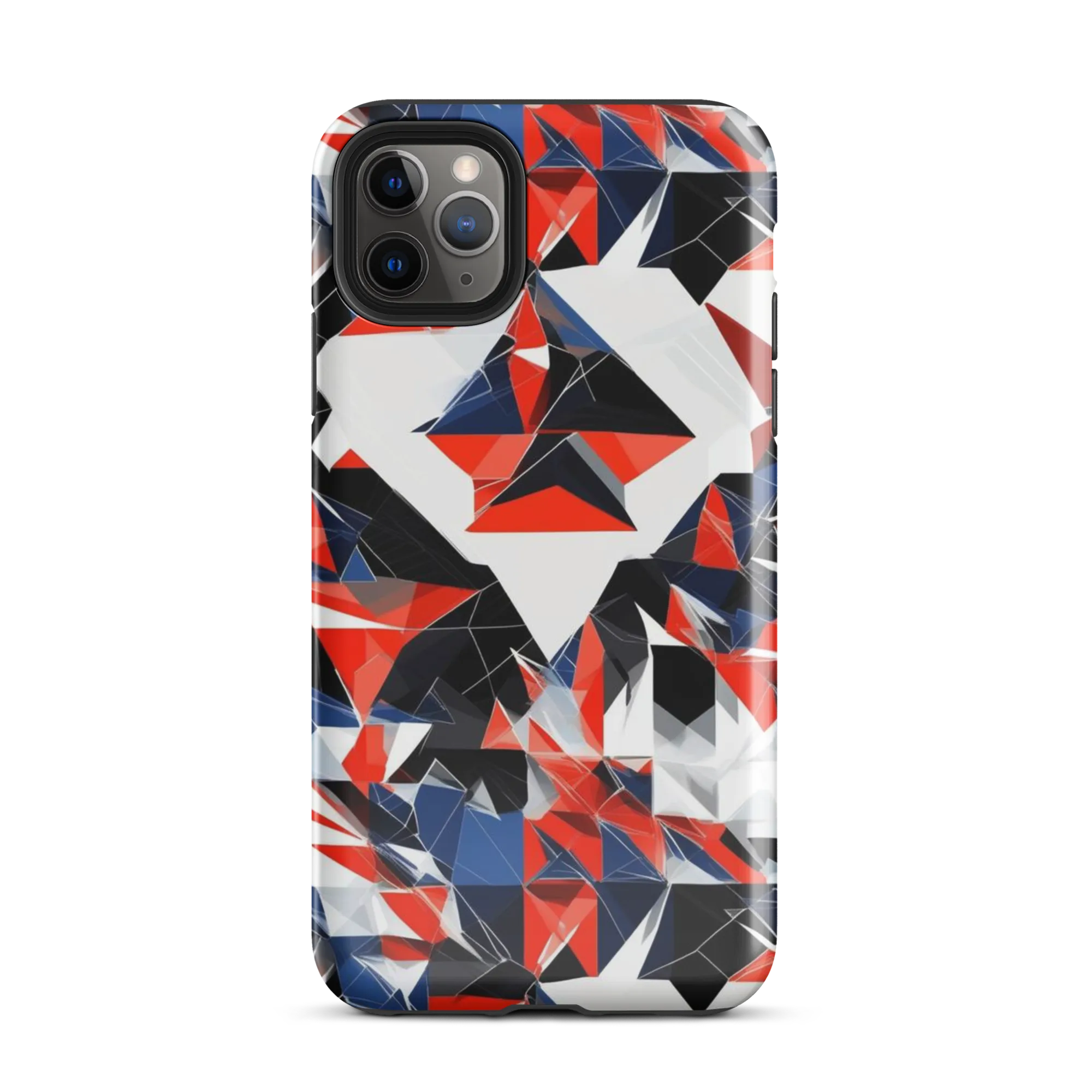Redline Shards on Tough Case for iPhone® — Front