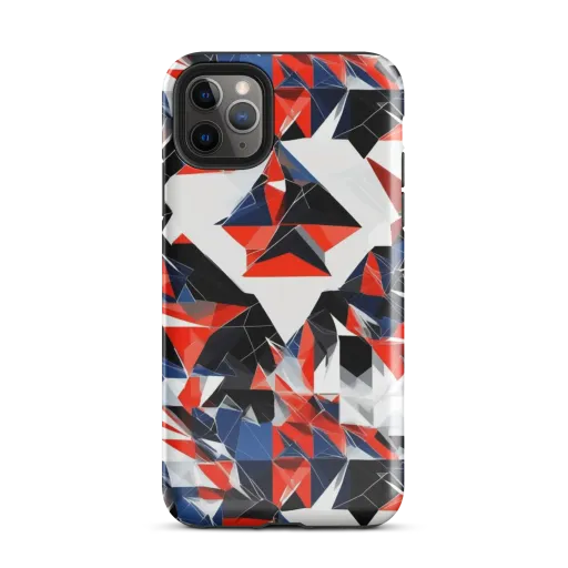 Redline Shards on a Tough Case for iPhone®