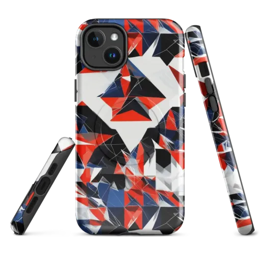 Redline Shards on a MagSafe Tough Case for iPhone®