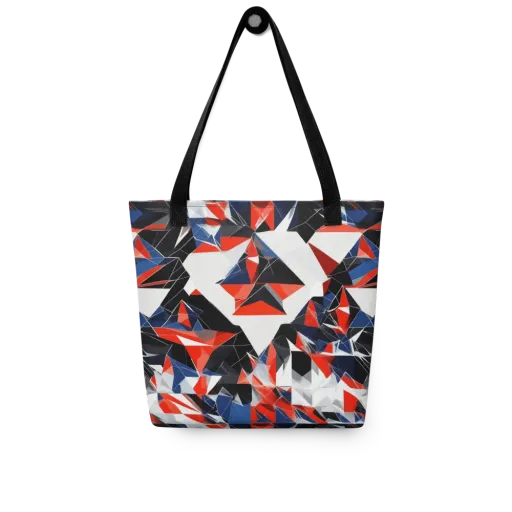 Redline Shards on a Tote Bag