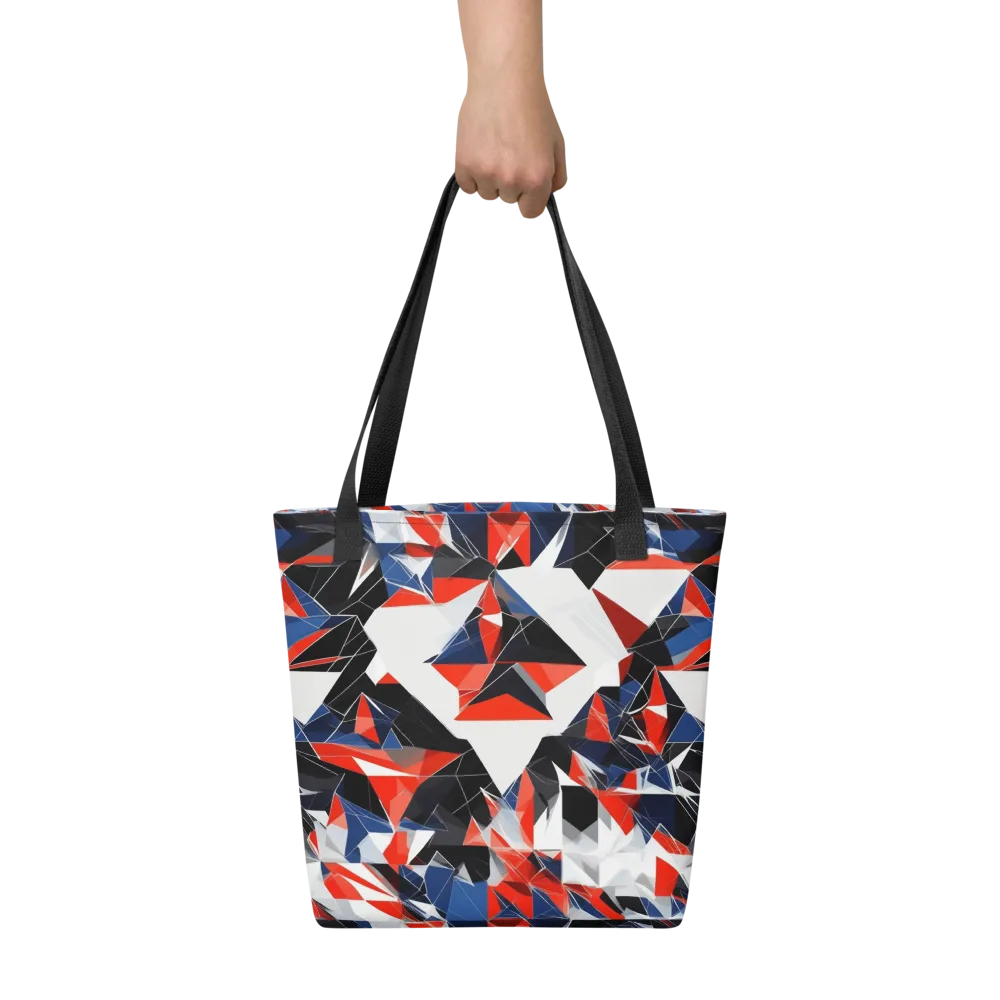 Redline Shards on Tote Bag — Front
