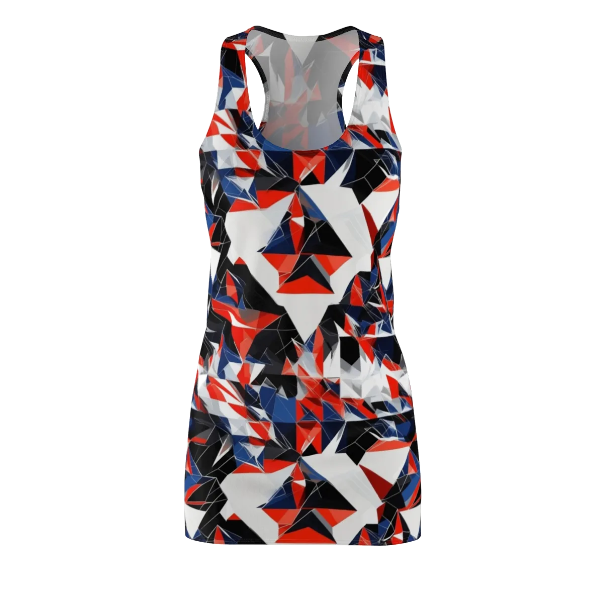 Redline Shards on Racerback Dress — Front