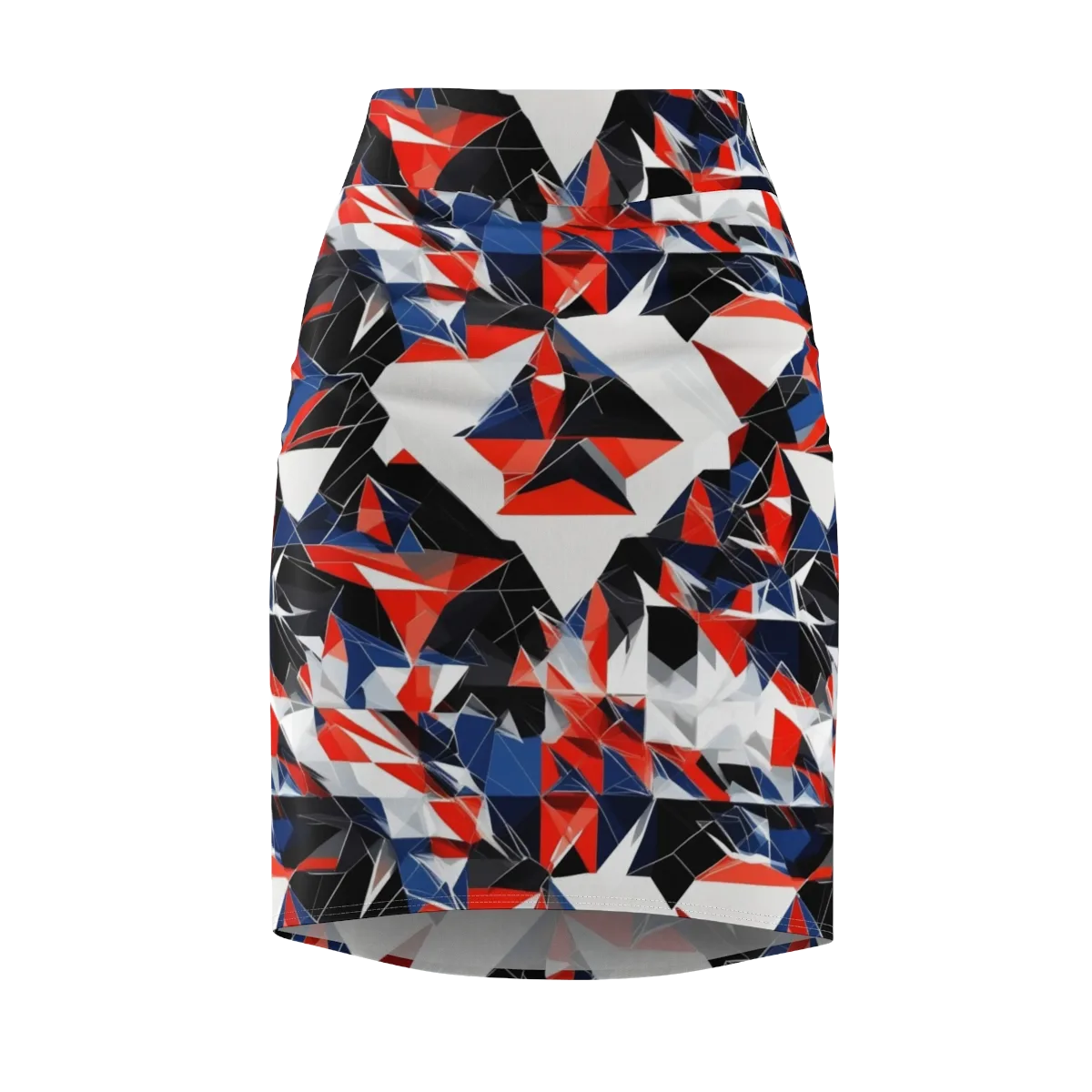 Redline Shards on Pencil Skirt — Front