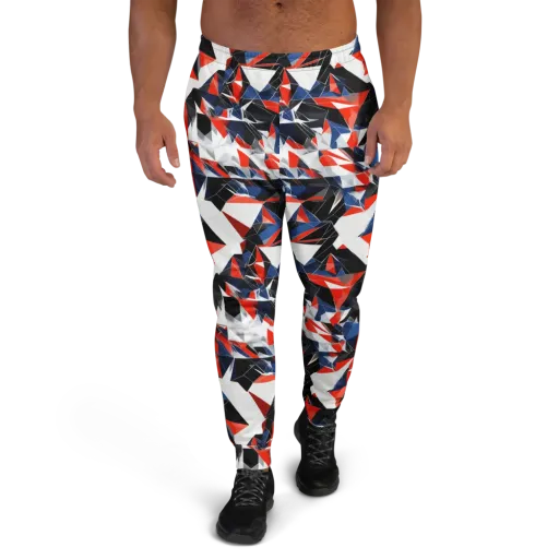 Redline Shards on a Men's Joggers