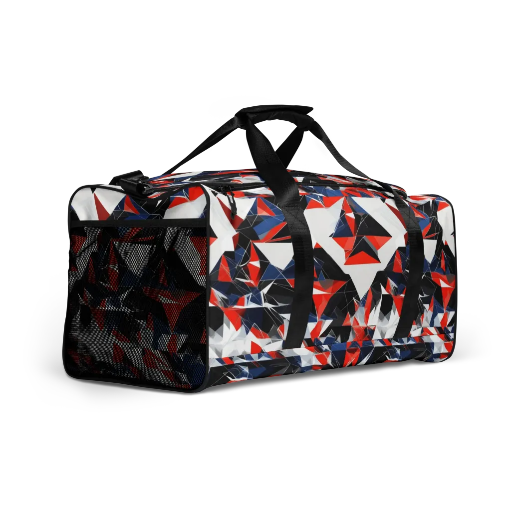 Redline Shards on Duffle Bag — Right Front