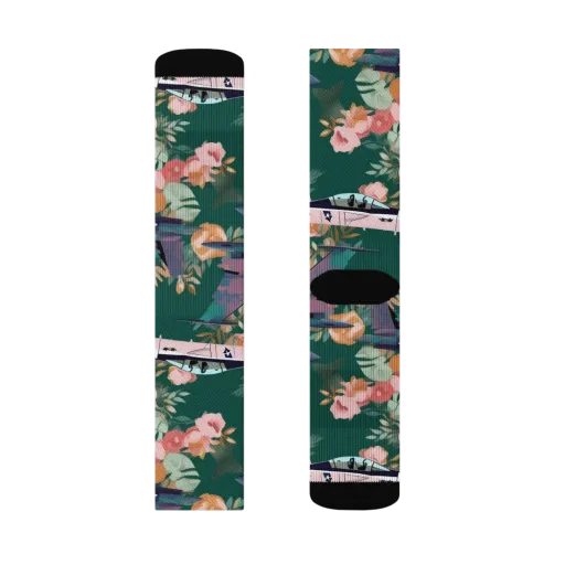 Bougainvillea Afterburner on a Socks