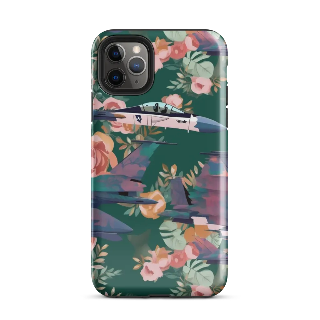 Bougainvillea Afterburner on Tough Case for iPhone® — Front