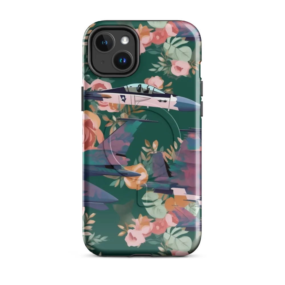 Bougainvillea Afterburner on MagSafe Tough Case for iPhone® — Front