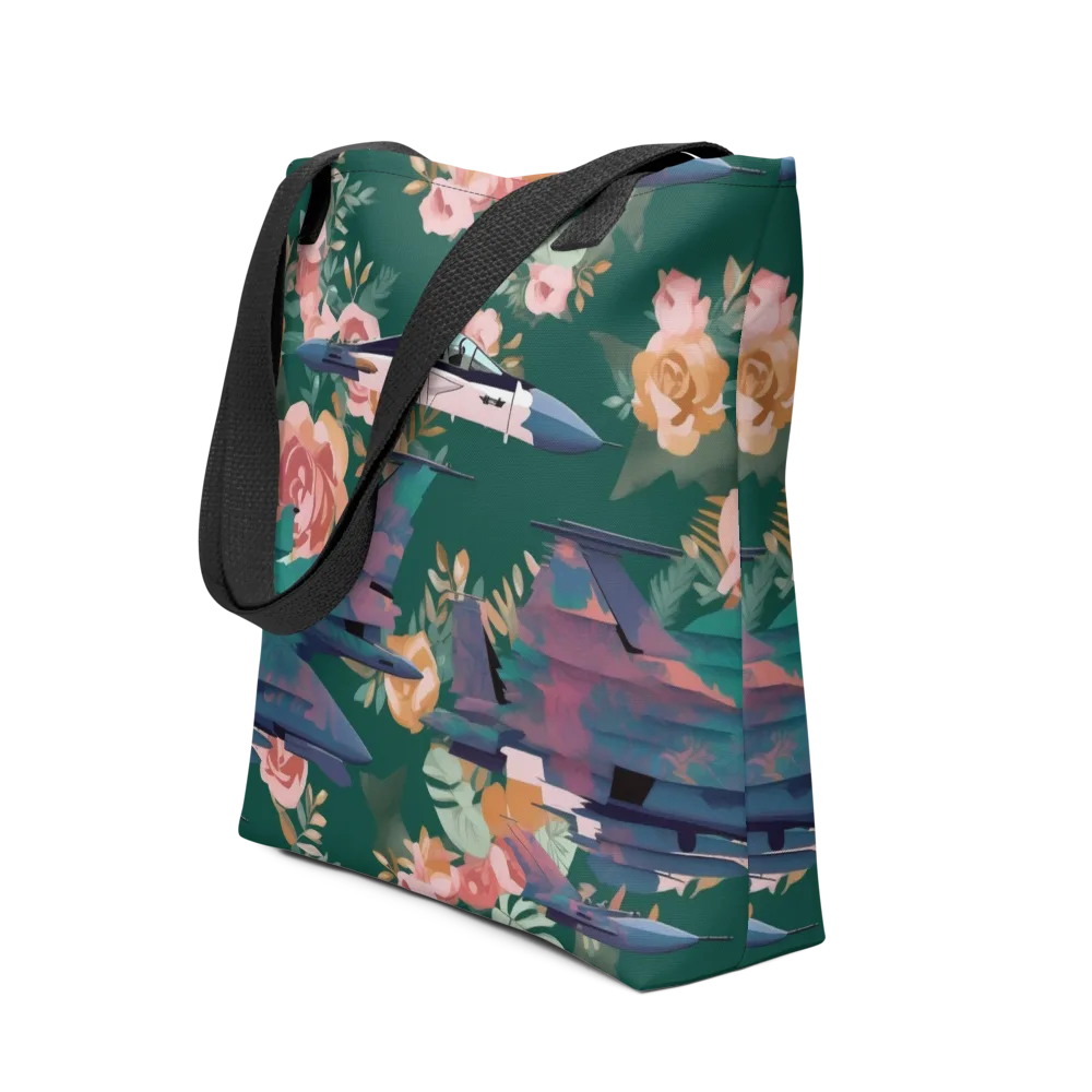 Bougainvillea Afterburner on Tote Bag — Front