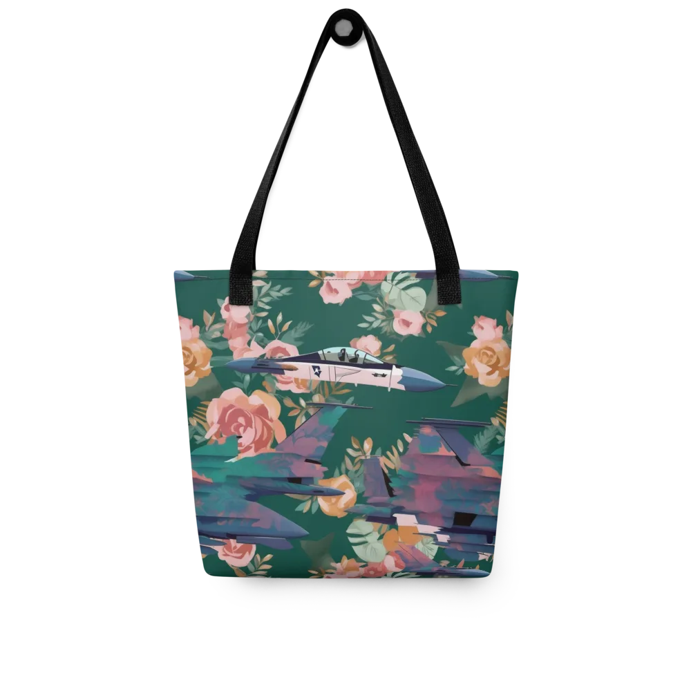 Bougainvillea Afterburner on Tote Bag — Front