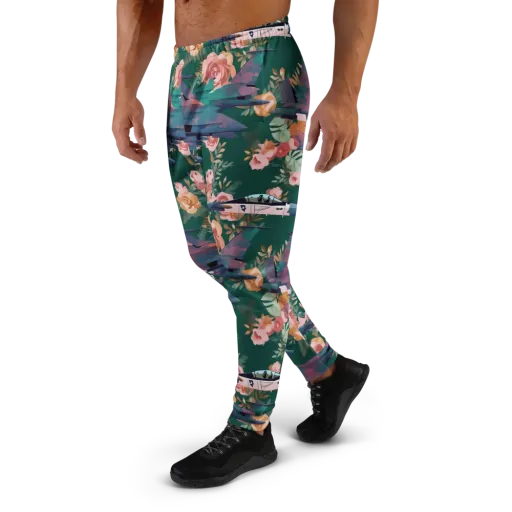 Bougainvillea Afterburner on a Men's Joggers
