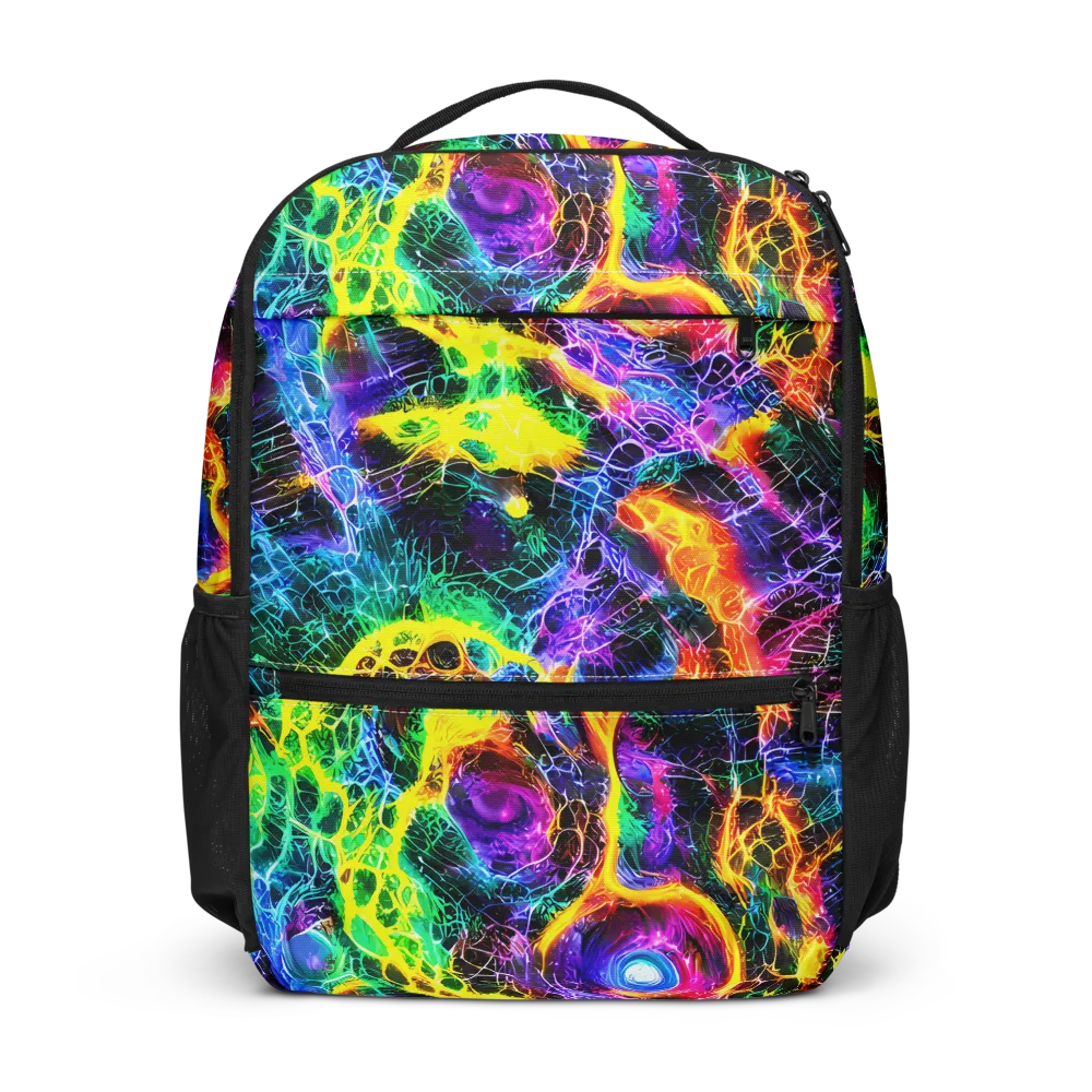 Vivid Veil on Utility Backpack — Front
